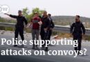 Peace activists protect Gaza-bound aid convoys from attacks by Israeli extremists | DW News