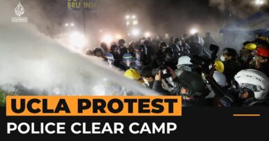Police clear pro-Palestine encampment at UCLA | Al Jazeera Newsfeed