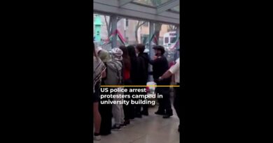 Police in US remove protesters camped inside Fordham Uni building | #AJshorts