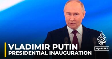 Presidential inauguration: Russia’s Vladmir Putin prepares to be sworn in