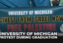 Protests against Israel’s war on Gaza briefly disrupt University of Michigan graduation