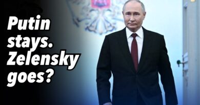 Putin stays. Zelensky goes?
