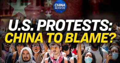 Report Links CCP to Anti-Israel Protests | China in Focus