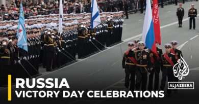 Russia marks Victory Day in Red Square, while Ukrainian missiles hit Belgorod