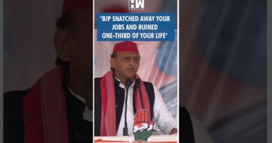 #Shorts | “BJP snatched away your jobs and ruined one-third of your life” | Akhilesh Yadav | SP | UP