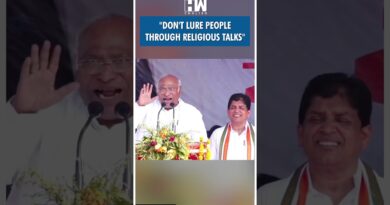 #Shorts | “Don’t lure people through religious talks” | Mallikarjun Kharge | Congress Chhattisgarh