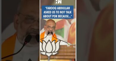 #Shorts | “Farooq Abdullah asked us to not talk about PoK because…” | Amit Shah | BJP Jharkhand