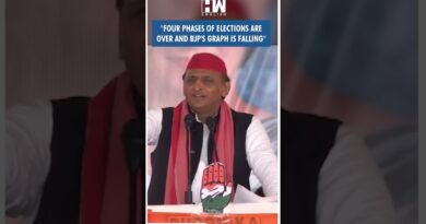 #Shorts | “Four phases of elections are over and BJP’s graph is falling” | Akhilesh Yadav | BJP UP