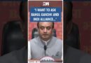 #Shorts | “I want to ask Rahul Gandhi and INDI alliance…” | Sudhanshu Trivedi | BJP | Congress
