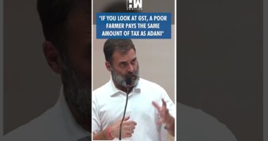 #Shorts | “If you look at GST, a poor farmer pays the same amount of tax as Adani” | Rahul Gandhi