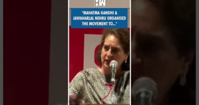 #Shorts | “Mahatma Gandhi & Jawaharlal Nehru organised the movement to…” | Priyanka Gandhi | BJP