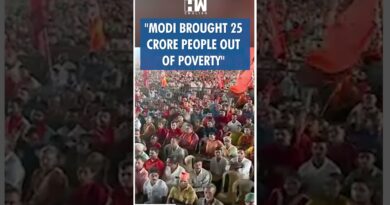 #Shorts | “Modi brought 25 crore people out of poverty” | PM Modi | BJP Mumbai | Congress