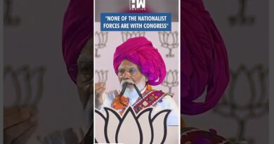 #Shorts | “None of the nationalist forces are with Congress” | PM Modi | BJP Maharashtra | Shiv Sena