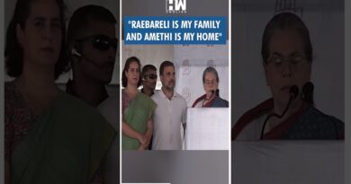#Shorts | “Raebareli is my family and Amethi is my home” | Congress | Sonia Gandhi | Uttar Pradesh