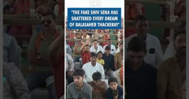 #Shorts | “The fake Shiv Sena has shattered every dream of Balasaheb Thackeray” | Modi | Maharashtra