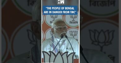 #Shorts | “The people of Bengal are in danger from TMC” | PM Modi | BJP | Mamata Banerjee| Elections
