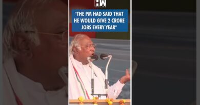 #Shorts | “The PM had said that he would give 2 crore jobs every year” | Mallikarjun Kharge | Modi