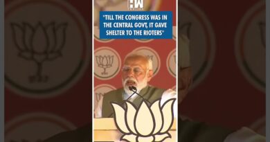 #Shorts | “Till the Congress was in the central govt, it gave shelter to the rioters” | Modi | BJP