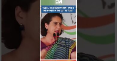 #Shorts | “Today, the unemployment rate is the highest in the last 45 years” | Priyanka Gandhi | BJP