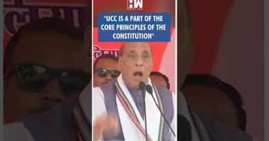 #Shorts | “UCC is a part of the core principles of the Constitution” | Rajnath Singh | Uttar Pradesh