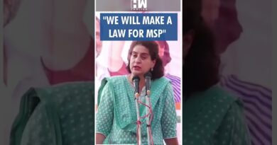 #Shorts | “We will make a law for MSP” | Priyanka Gandhi | Congress Uttar Pradesh | PM Modi | BJP