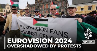 Thousands march in Sweden’s Malmo against Israel’s Eurovision participation