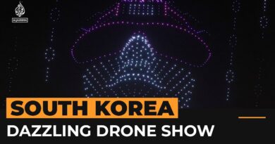 Thousands of drones put on dazzling display in South Korea | AJ #Shorts