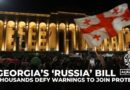 Thousands of Georgians defy warnings to join protest against ‘Russia’ bill