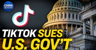 TikTok Sues the US Government Over New Law | China In Focus