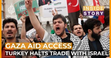 Turkey says it halts trade with Israel over Gaza aid access