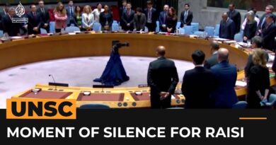 UN Security Council convenes moment of silence for Raisi’s death | AJ #shorts