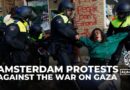 University of Amsterdam staff join pro-Palestine protests
