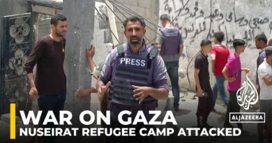 War on Gaza: Israeli strikes hit house in Nuseirat refugee camp