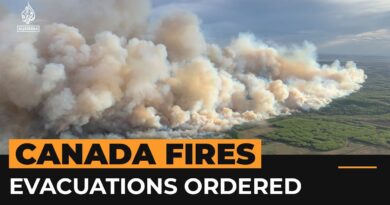 Wildfires spread across western Canada | #AJshorts