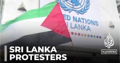 demonstrations in Sri Lanka demand an end to Israel’s war on Gaza