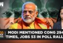 Elections 2024 | Report: In PM Modi’s 155 Rallies, ‘Congress’ Mentioned 2942 Times, ‘Jobs’ A Mere 53