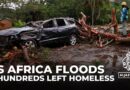 South Africa floods: At least 21 killed and hundreds left homeless