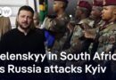 ‘Massive’ Russian attack on Kyiv as President Zelenskyy visits South Africa | DW News