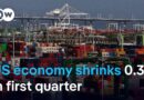 Trump blames Biden after US economy shrinks | DW News