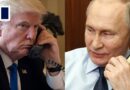 After Putin call, Trump says Russia and Ukraine to negotiate ceasefire ‘immediately’