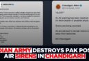 All Confirmed Updates On India-Pakistan Conflict: Air Sirens In Chandigarh; Army Destroys Pak Post