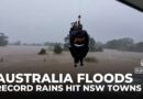 Australia floods turn NSW into disaster zone as extreme weather displaces thousands