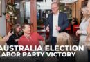 Australia’s Albanese celebrates historic re-election with majority win