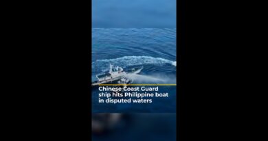 China and the Philippines trade accusations over ship collision | AJ #shorts