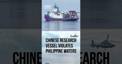 Chinese Research Vessel Violates Philippine Waters