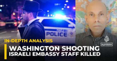 Deadly shooting of two Israeli embassy staff outside Jewish museum in Washington, DC