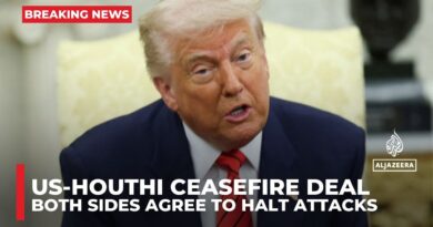 Donald Trump says US will stop bombing Houthis in Yemen as group has ‘capitulated’