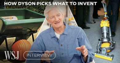 Dyson Founder on When to Give Up and Products He Regrets Scrapping | WSJ