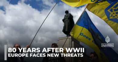 Eighty years after WWII, Europe faces new threats from war, nationalism and the rising far right