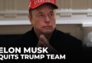 Elon Musk announces departure from US President Trump’s administration